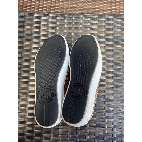 Michael Kors leopard sneakers women’s size 8 - Picture 5 of 5